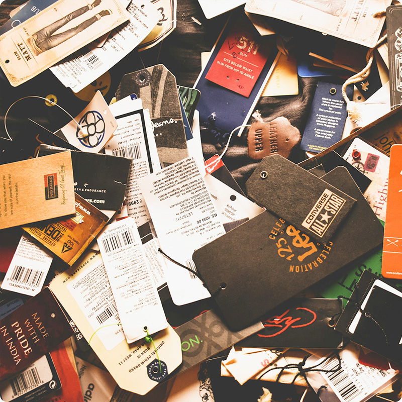 Catalogs, Tags & Cards